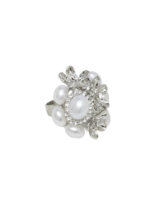 silver metal ring - 14630134 - Very Small Image - 1