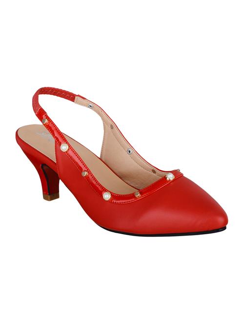 red back strap sandal - 14631799 - Very Small Image - 1