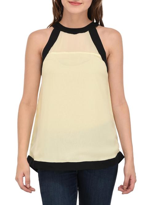 beige a-line top - 14635337 - Very Small Image - 1