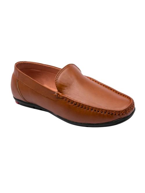 tan leather slip on loafer - 14664401 - Very Small Image - 1