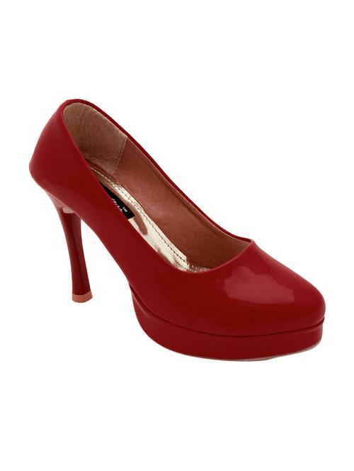 red patent leather platforms pumps - 14666243 - Very Small Image - 1