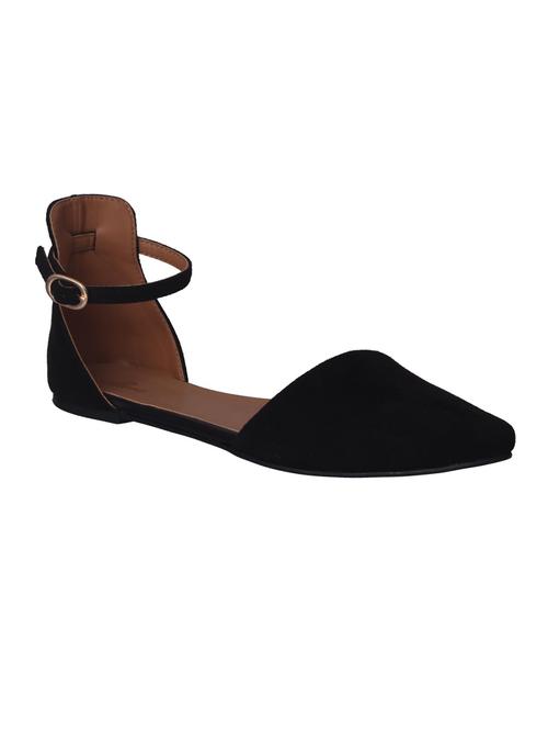 black suede ankle strap sandals - 14669066 - Very Small Image - 1