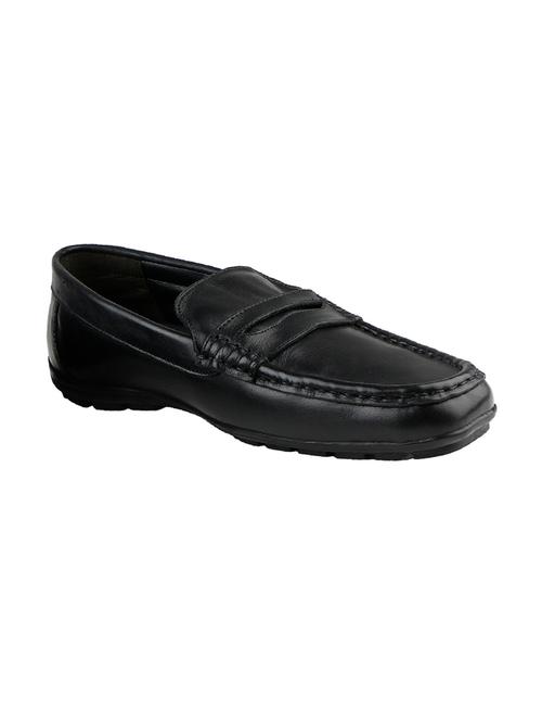 black leather slip on loafer - 14670895 - Very Small Image - 1