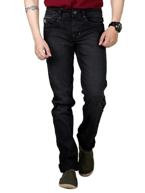 black denim washed jeans - 14674515 - Very Small Image - 1