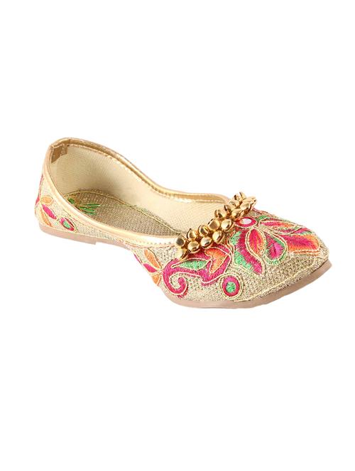 gold slip on jutis - 14681001 - Very Small Image - 1