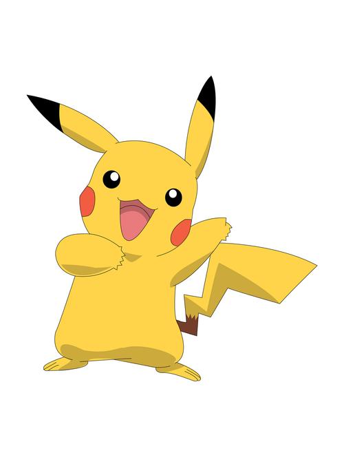 pikachu cartoon wall decal - 14707770 - Very Small Image - 1