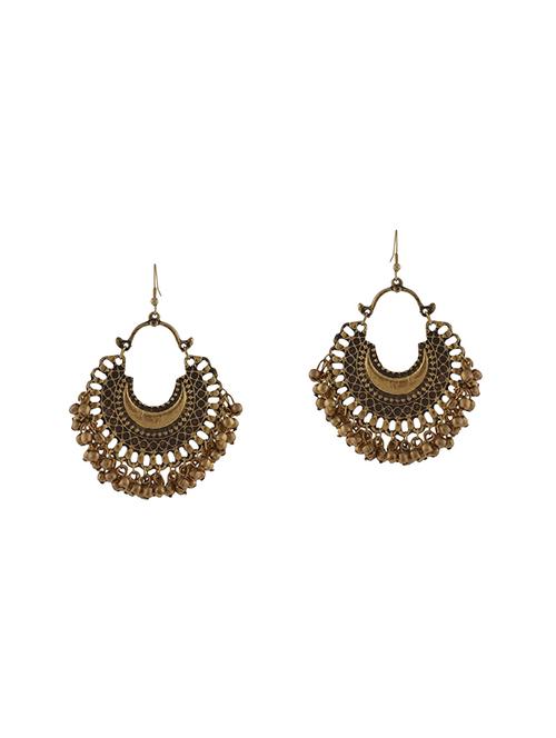 silver silver plated chandelier earrings - 14714076 - Very Small Image - 1