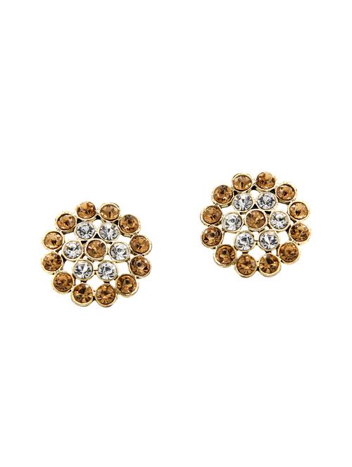 Grey metal studs earrings - 14737263 - Very Small Image - 1