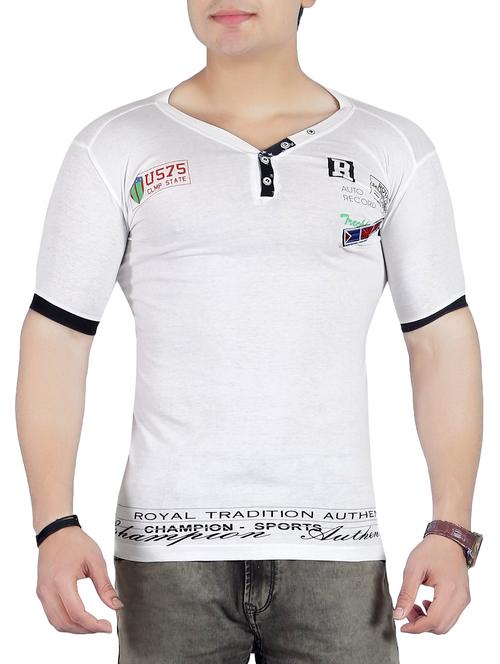 white cotton t-shirt - 14755977 - Very Small Image - 1