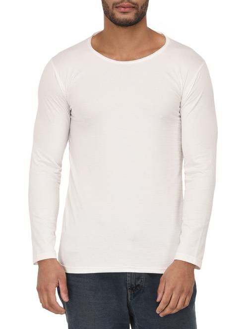 white cotton t-shirt - 14767093 - Very Small Image - 1