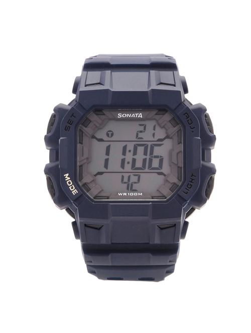 sonata grey dial watch for men - 77025pp03 - 14785253 - Very Small Image - 1
