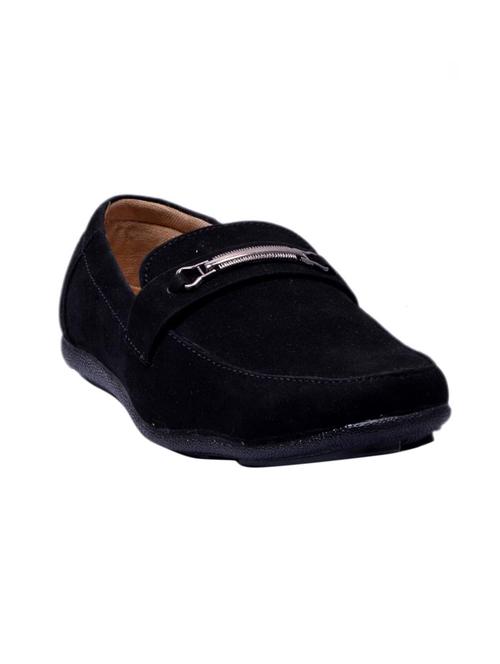 black suede slip on loafer - 14792548 - Very Small Image - 1