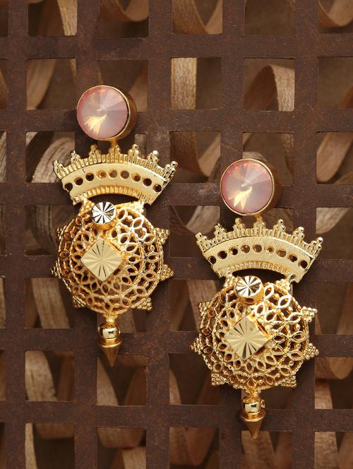 pink drop earrings - 14806820 - Very Small Image - 1
