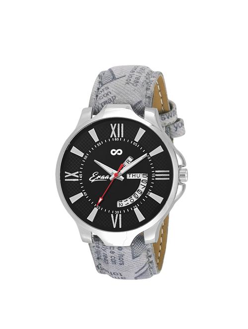 eraa black day & date analog wrist watch for men - 14839014 - Very Small Image - 1