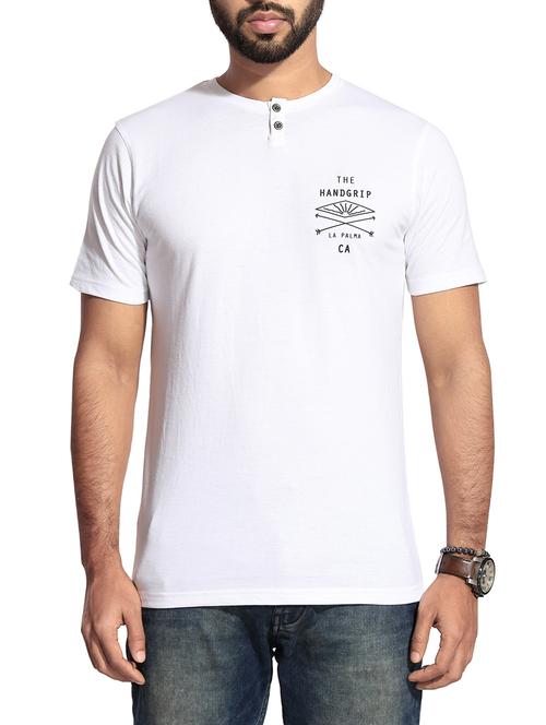 white cotton t-shirt - 14842054 - Very Small Image - 1