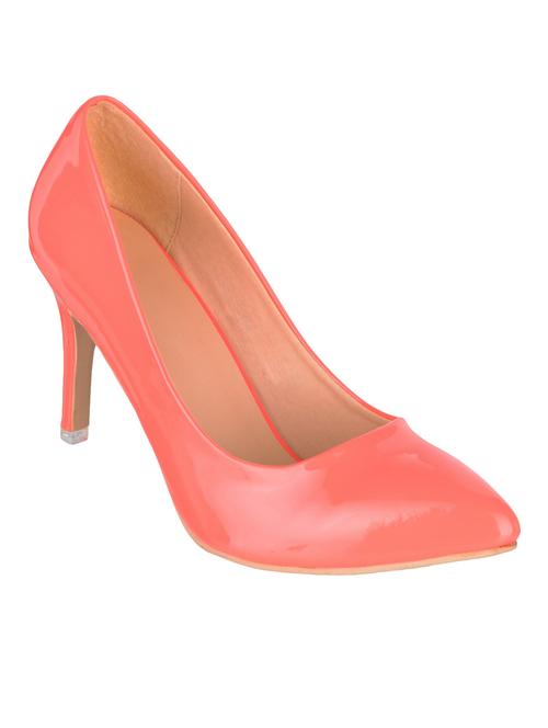 pink sheet slip on pumps - 14847943 - Very Small Image - 1