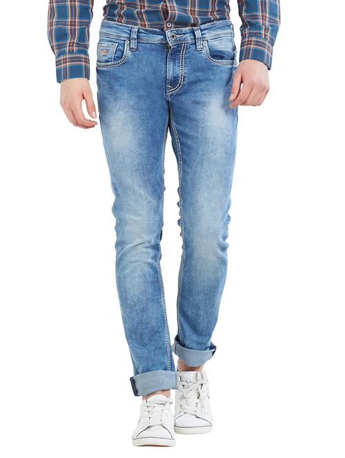blue cotton jeans - 14850861 - Very Small Image - 1