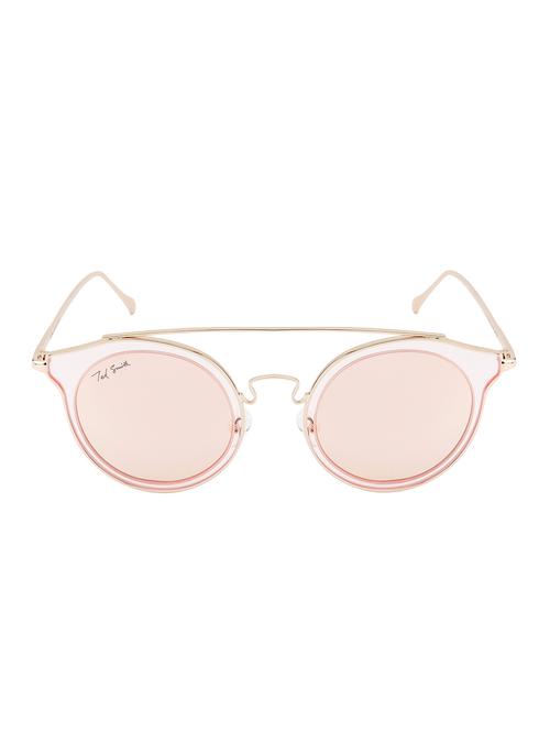 ted smith unisex aviator gold polarized sunglasses - 14853381 - Very Small Image - 1