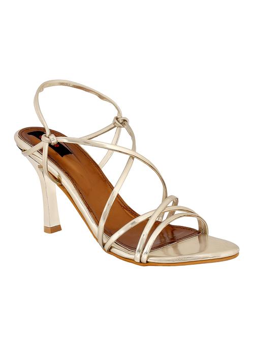 gold back strap sandal - 14859302 - Very Small Image - 1
