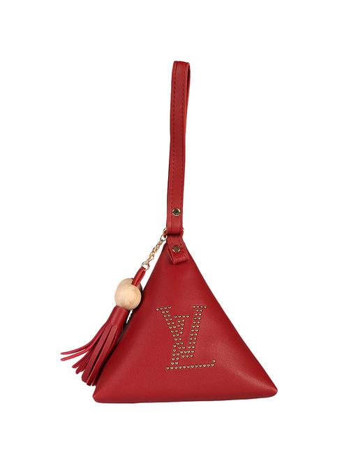 maroon leatherette sling bag - 14867453 - Very Small Image - 1