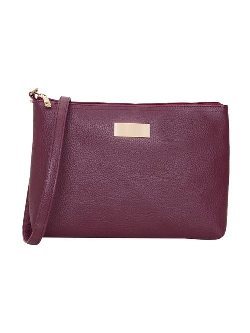 cherry leatherette regular sling bag - 14893320 - Very Small Image - 1
