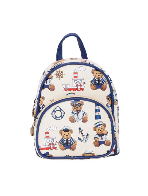 beige leatherette regular backpack - 14893455 - Very Small Image - 1