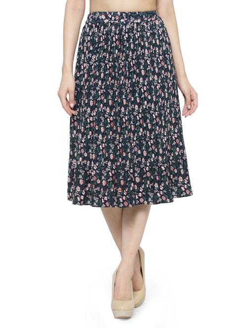 multi colored a-line skirt - 14921530 - Very Small Image - 1