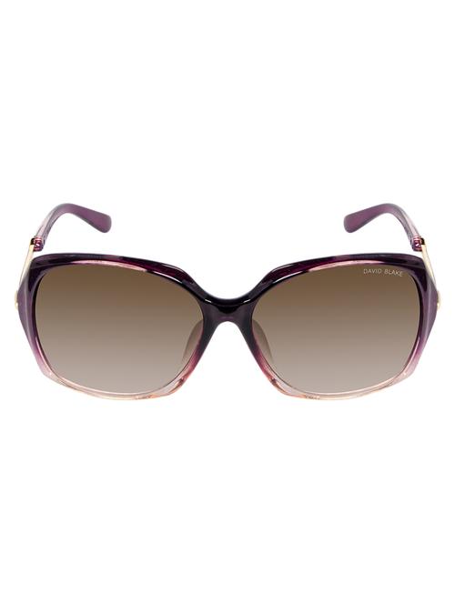 david blake brown oversized gradient uv protected sunglass - 14936014 - Very Small Image - 1