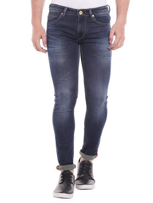 blue denim washed jeans - 14937510 - Very Small Image - 1