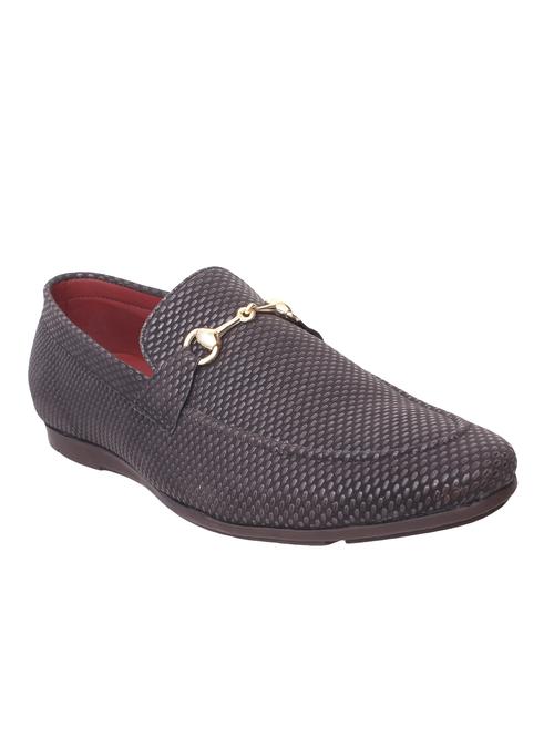 black leatherette formal slip on - 14947475 - Very Small Image - 1