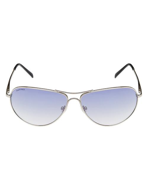 fastrack aviator unisex silver sunglass - m050bu2 - 14951234 - Very Small Image - 1