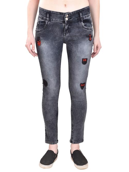grey denim jeans - 14961908 - Very Small Image - 1