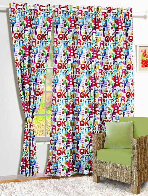 1 pc digital print window curtain-5 feet - 14970353 - Very Small Image - 1