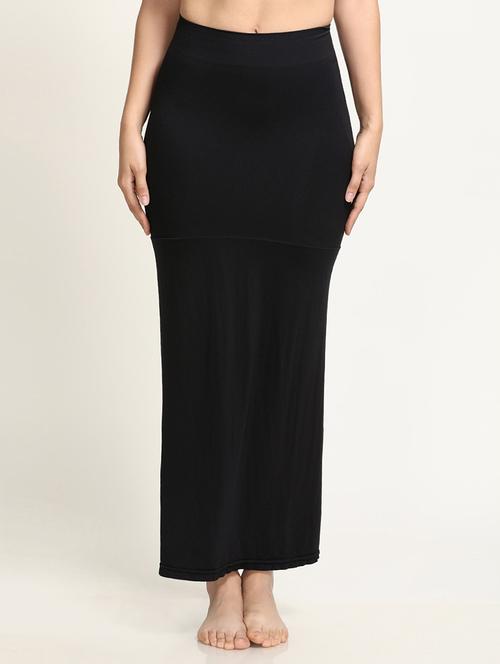 black lycra saree shapewear - 14972583 - Very Small Image - 1