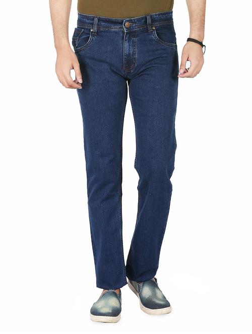 blue denim plain jeans - 14979298 - Very Small Image - 1