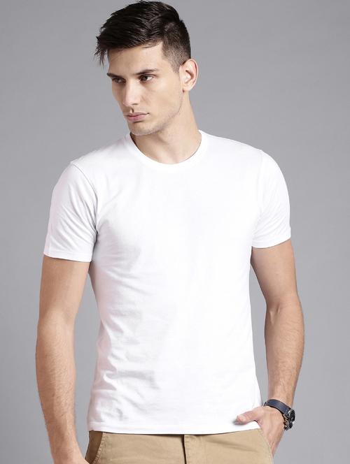 white cotton t-shirt - 14979516 - Very Small Image - 1