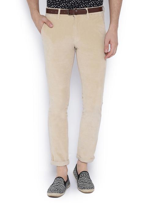 beige cotton corduroy - 14992631 - Very Small Image - 1