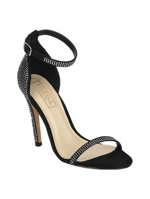 black patent leather ankle strap sandals - 14997622 - Very Small Image - 1