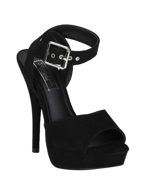 black patent leather ankle strap sandals - 14997639 - Very Small Image - 1
