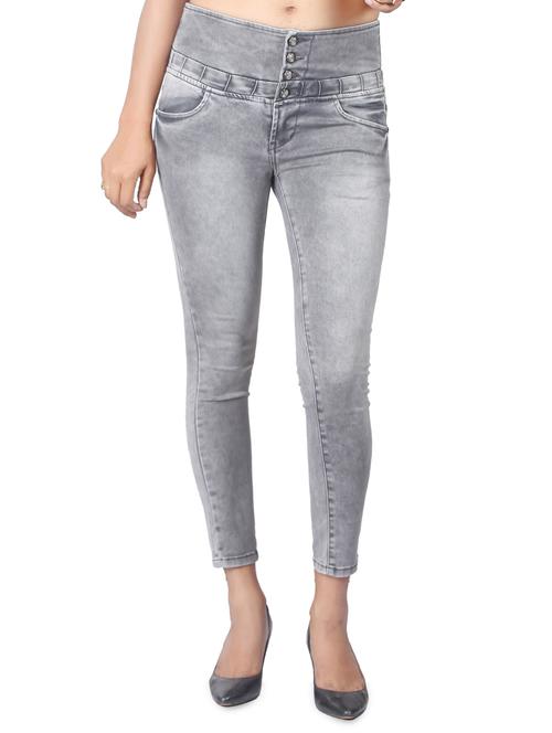 grey denim jeans - 15008389 - Very Small Image - 1