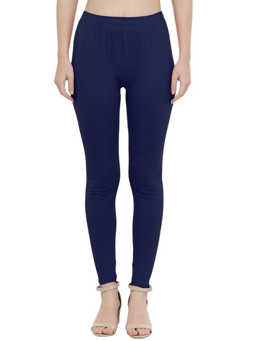dark blue solid leggings - 15039681 - Very Small Image - 1