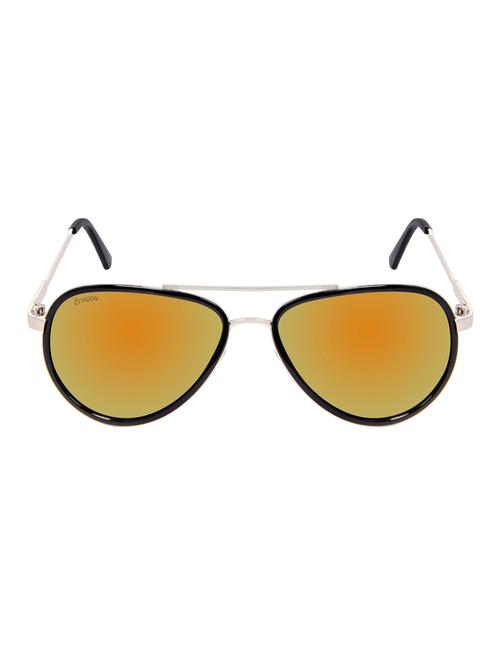 cardon yellow aviator mirrored uv protected sunglass - 15053952 - Very Small Image - 1