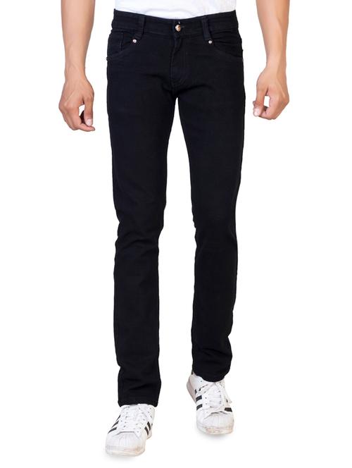 black denim plain jeans - 15058178 - Very Small Image - 1
