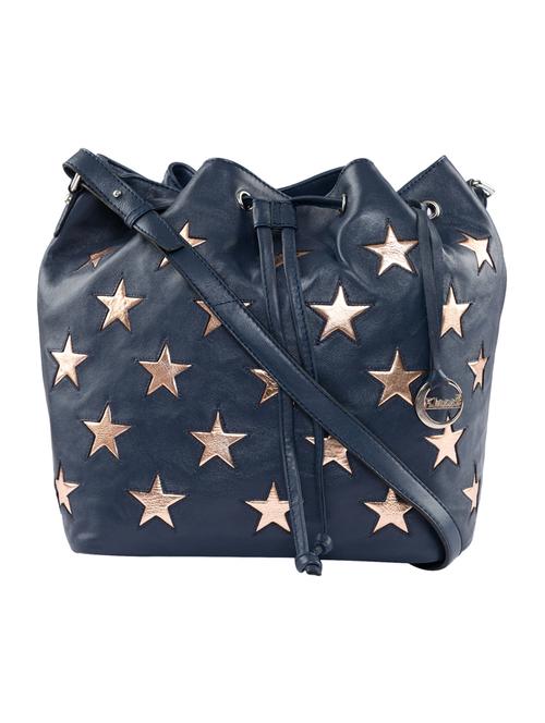 blue leather sling bag - 15059636 - Very Small Image - 1