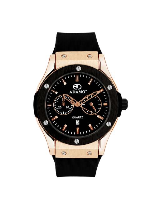 adamo metallic men's wrist watch a306kl02 - 15067733 - Very Small Image - 1