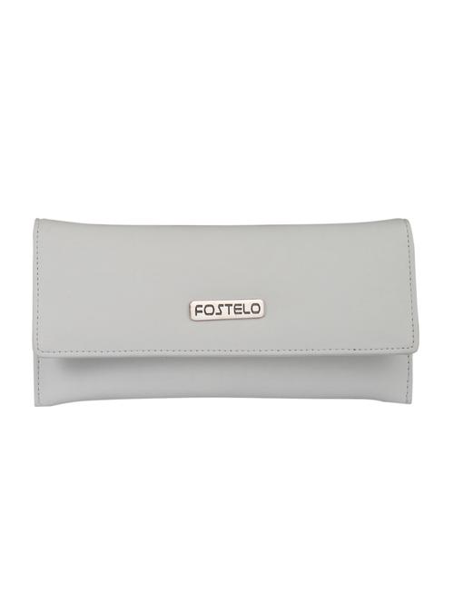 white leatherette clutch - 15082316 - Very Small Image - 1