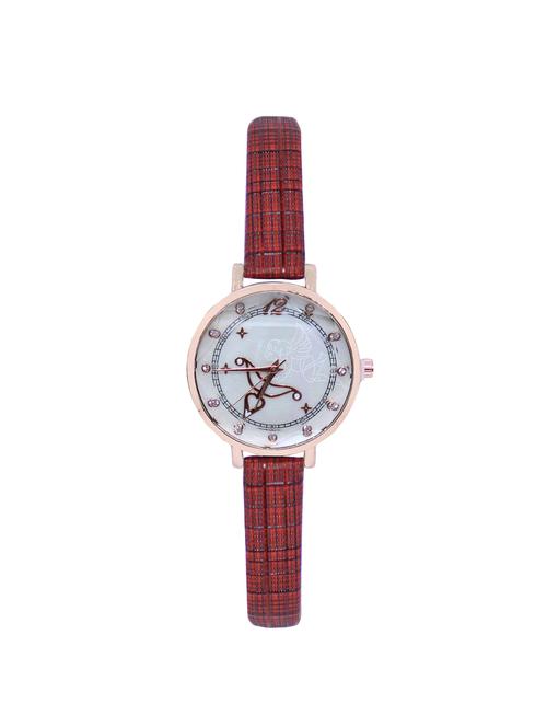 jm red leatherette watch - 15083158 - Very Small Image - 1