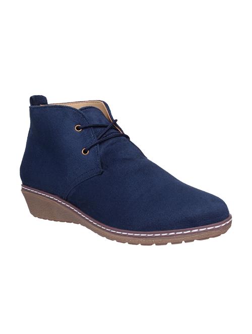 blue suede ankle boots - 15124323 - Very Small Image - 1