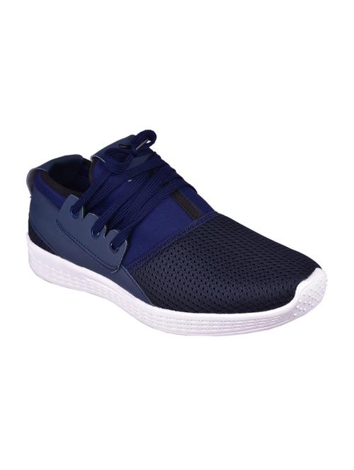 blue mesh lace up sport shoes - 15139071 - Very Small Image - 1