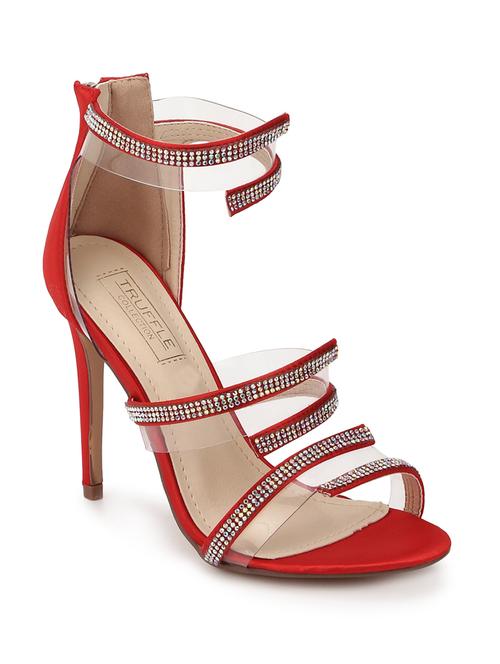 red patent leather closed back sandals - 15144709 - Very Small Image - 1